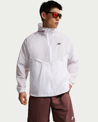 Nike ウィンドランナー ホワイト NIKE公式】ナイキ ウィンドランナー メンズ アンラインド フルジップ